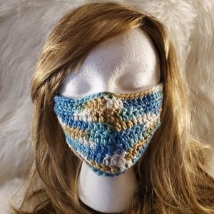 Handmade Crochet Sweater Mask Cover